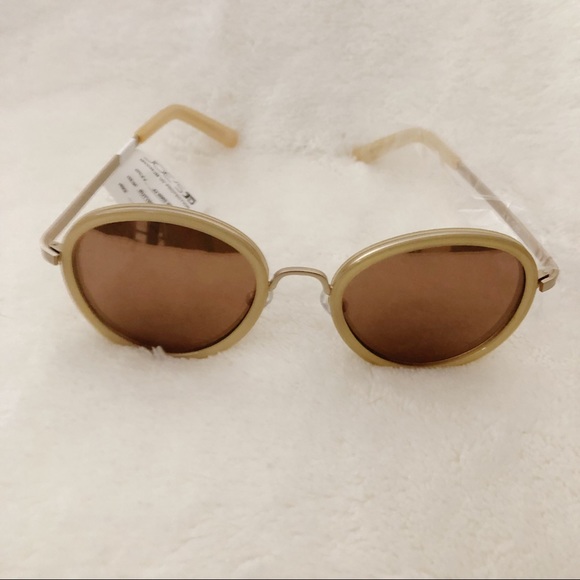 NWT JOE\'S JEANS Butterscotch Round Sunglasses main image 6